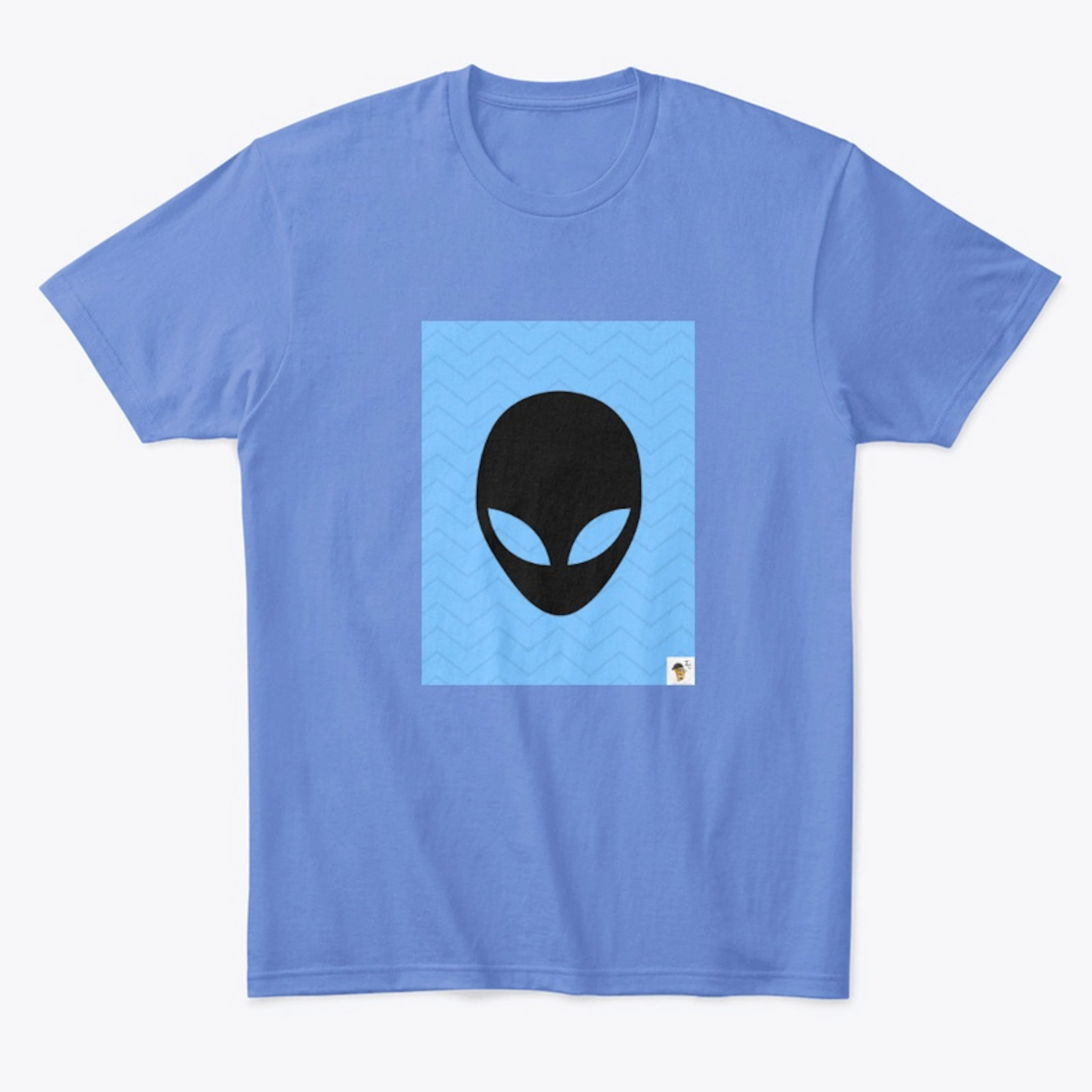 Blue Striped Alien