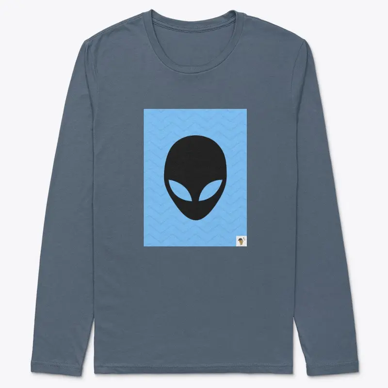 Blue Striped Alien