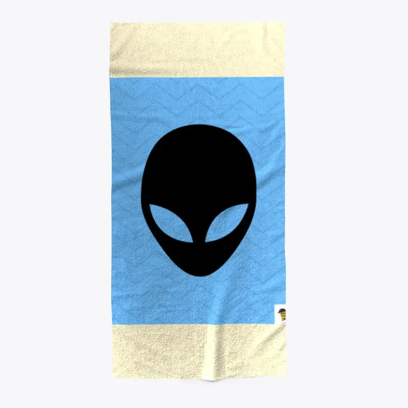 Blue Striped Alien