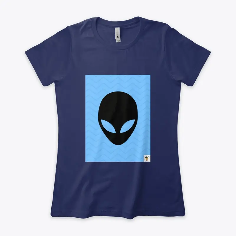 Blue Striped Alien