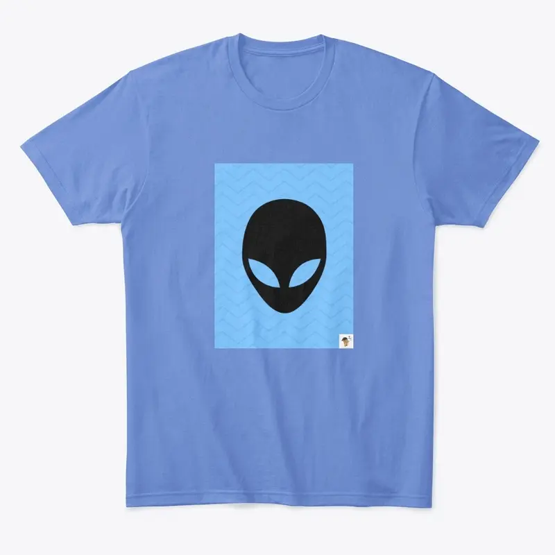 Blue Striped Alien