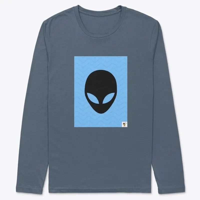 Blue Striped Alien