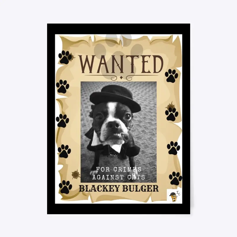 Wanted Blackey Bulger Dog